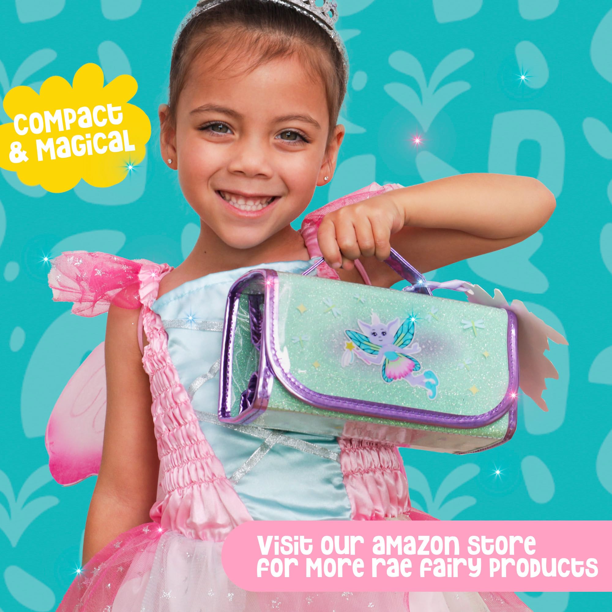 Set Pennarelli Profumati A Tema Fate Per Bambine - Con Custodia Scintillante