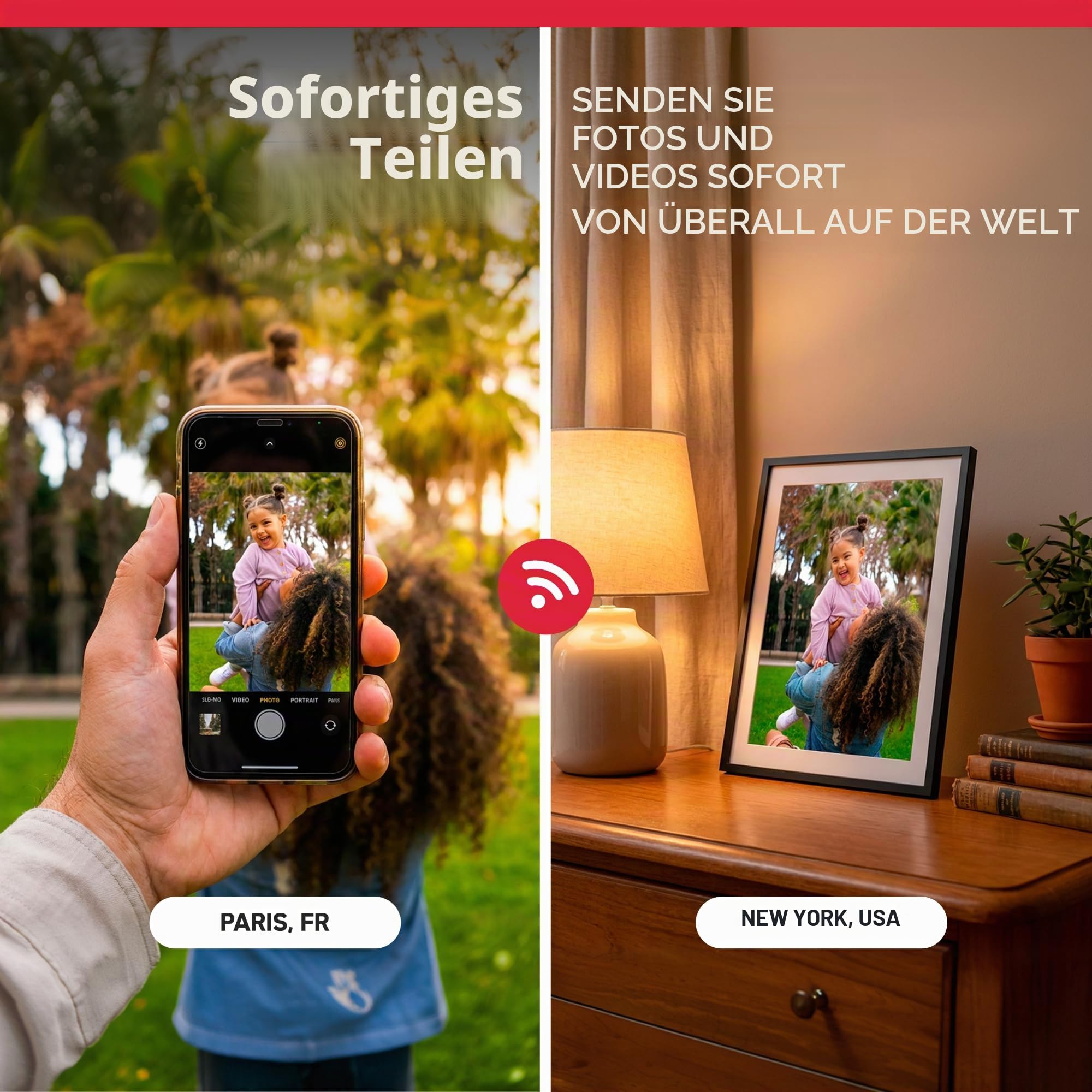 AgfaPhoto AGFA Photo – Digitaler Fotorahmen HD WiFi RealiviewB – Bild 6