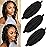 16 Inch Springy Afro Twist Hair 3 Packs Pre Fluffed Spring Twist Hair For Nu Locs Afro Twist Hair Natural Black Marley Twist Crochet Curly Braiding Hair Soft Synthetic Extensions (16 Inch 3Pcs, 1B)
