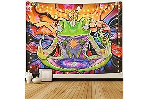 Krelymics Mystic Eyes Tapestries: Gateway to a Trippy Tapestry Realm