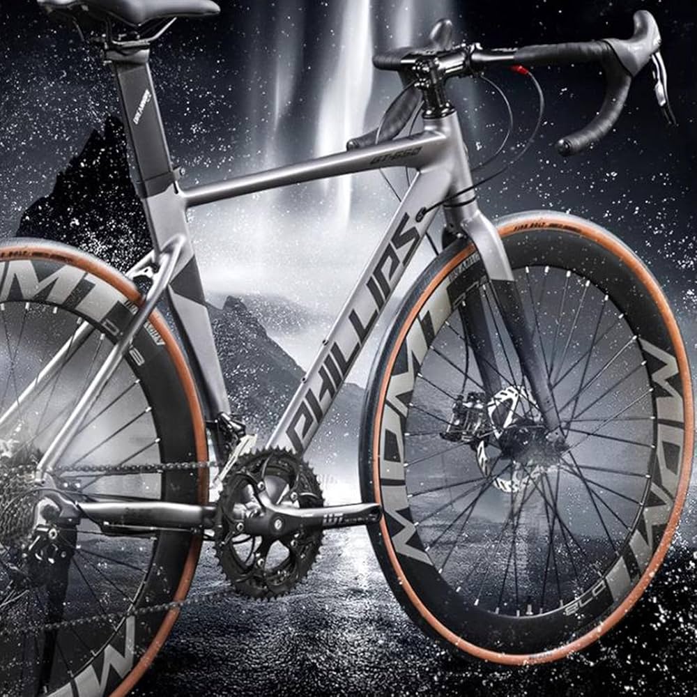 Amazon | ロードバイク ドロップハンドル 18段変速 エアロロード