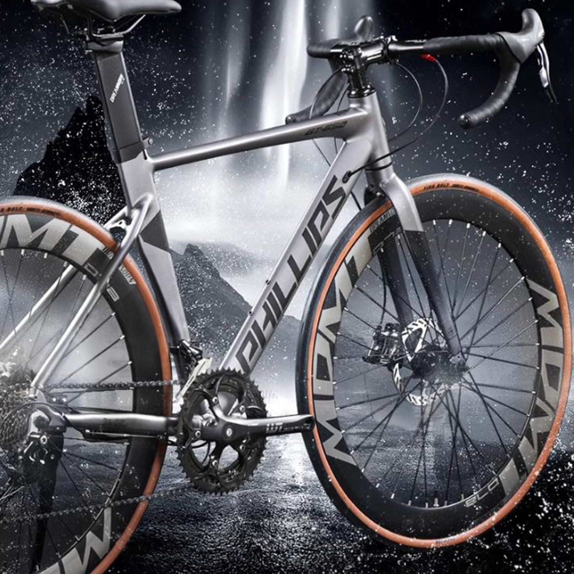 Amazon | ロードバイク ドロップハンドル 18段変速 エアロロードバイク