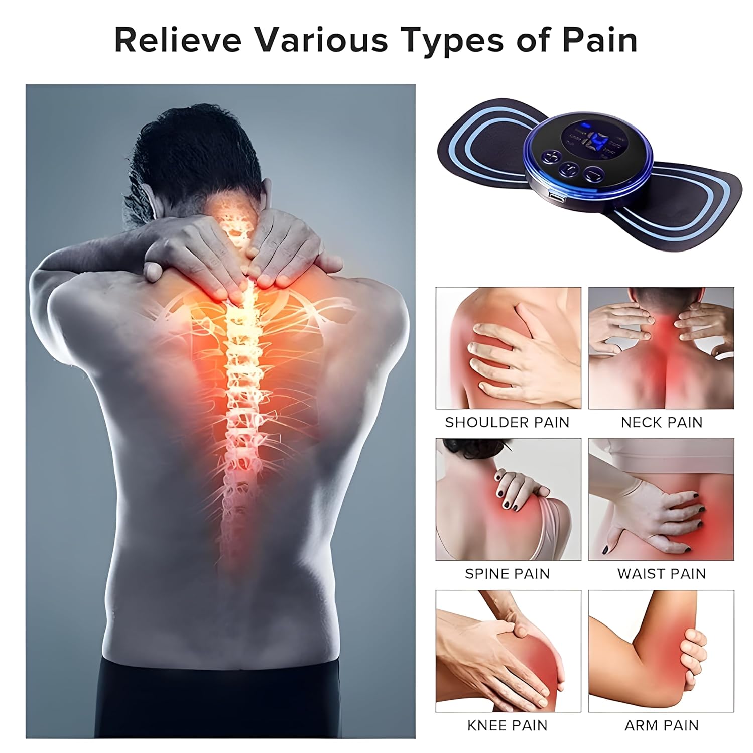 Debire wireless butterfly electric handheld body massage with 8 modes and 19 strength levels. Religious pain relief eMS massage machine shoulder, arms, legs, back pain. Men and women. Debire wireless butterfly electric handheld body massage with 8 modes and 19 strength levels. Religious pain relief eMS massage machine shoulder, arms, legs, back pain. Men and women.