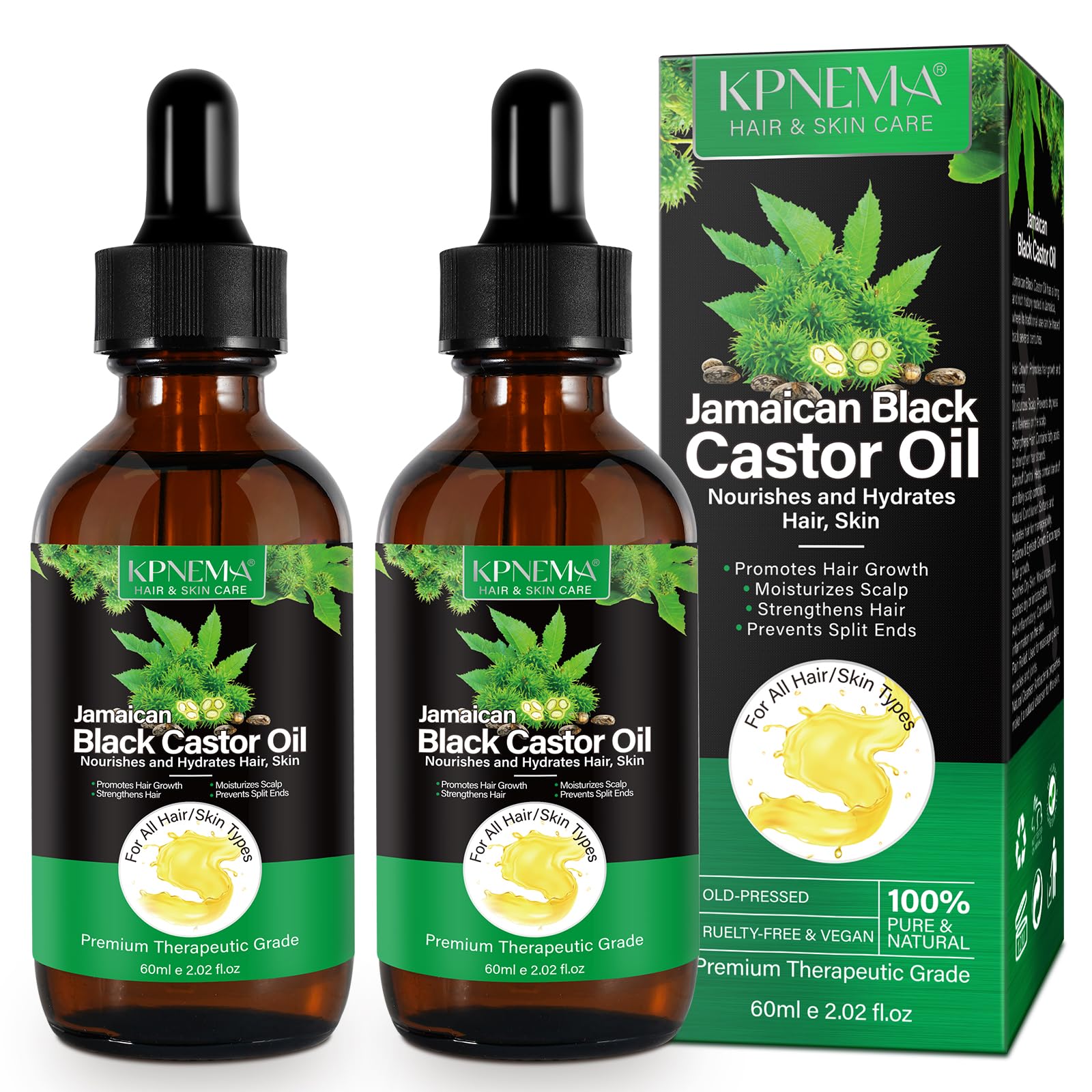 Jamaican Black Castor Oil 2 Packs
