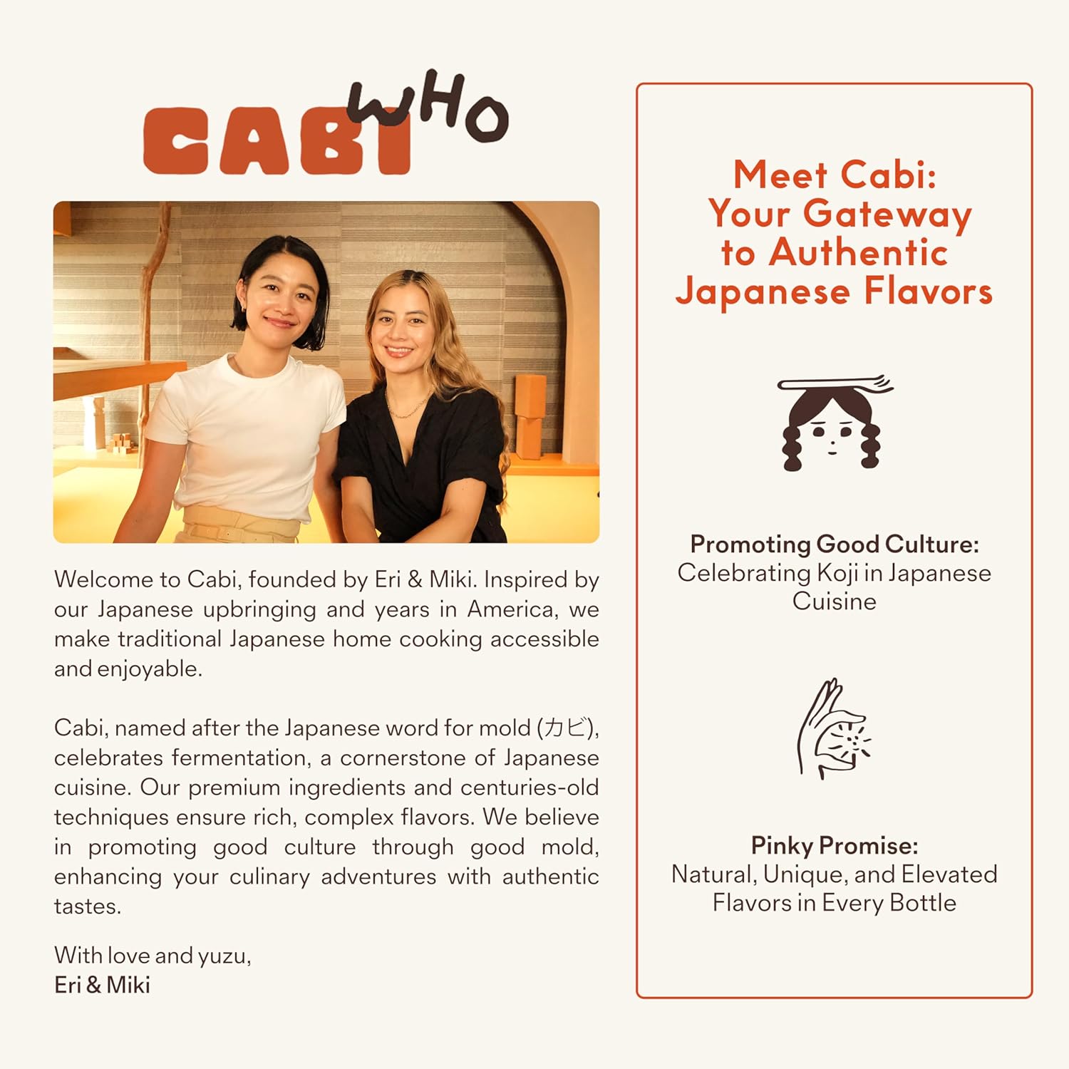 Cabi Sweet Yuzu Vinaigrette (2 Pack, 10 Oz) – Aromatic Japanese Rice Vinegar Condiment – Artisanal Koji Fermented Umami Vegan Salad Dressing – Japanese Dressing for Seafood, Sushi Seasoning & More