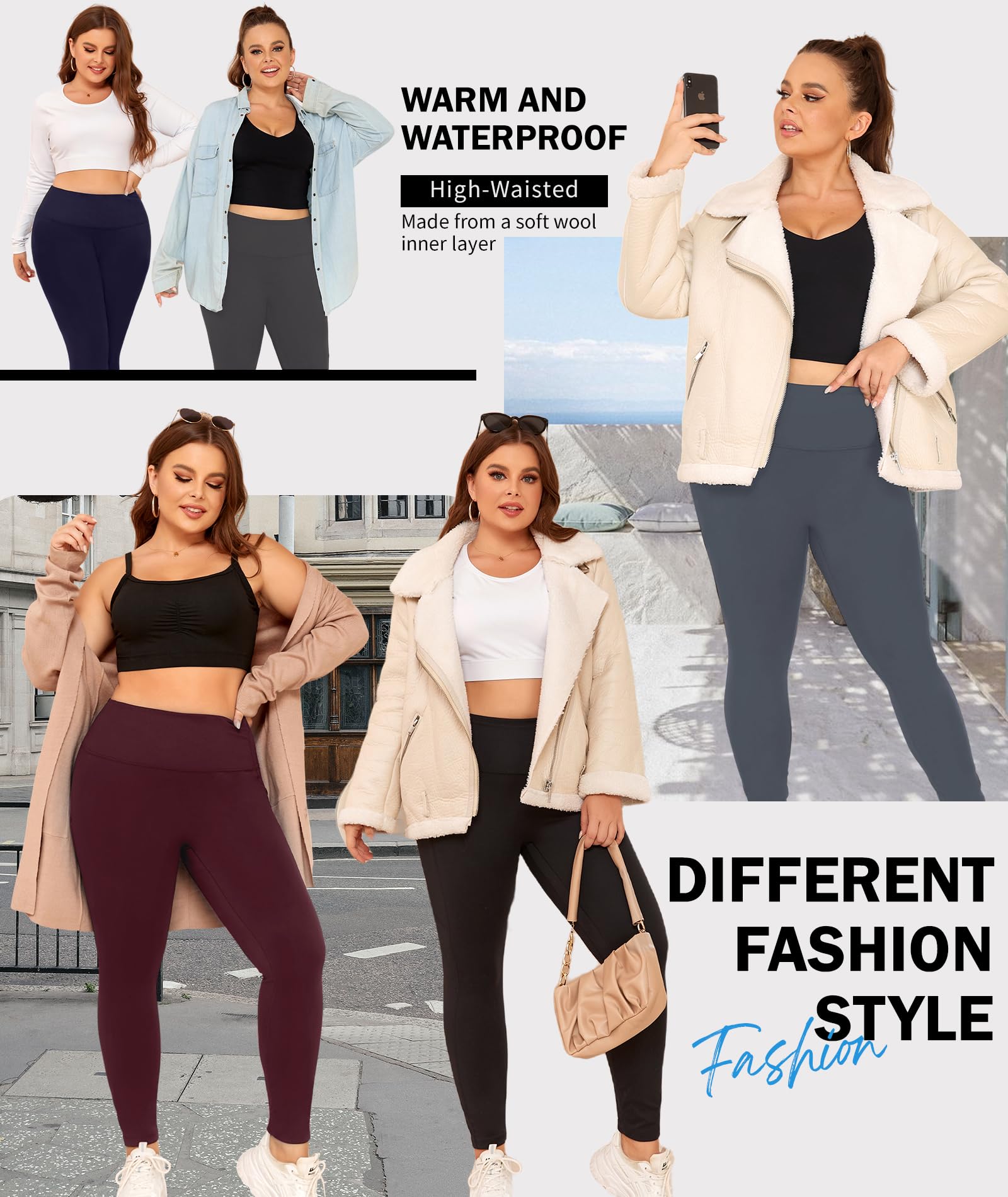LALAGEN Damen Leggings Llght2461901