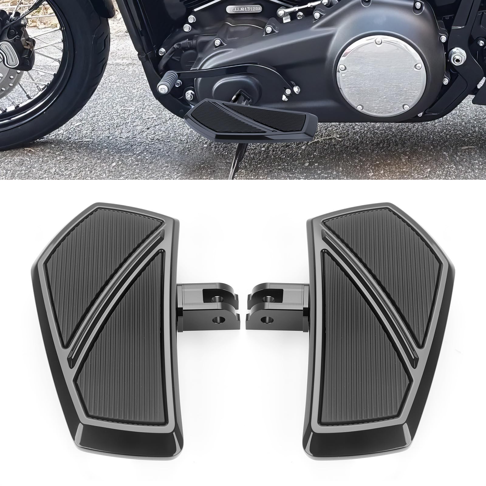 ★ LOWRIDER STREET BOARD Thrashin Supply Apex Mini Floorboards For Harley Softail