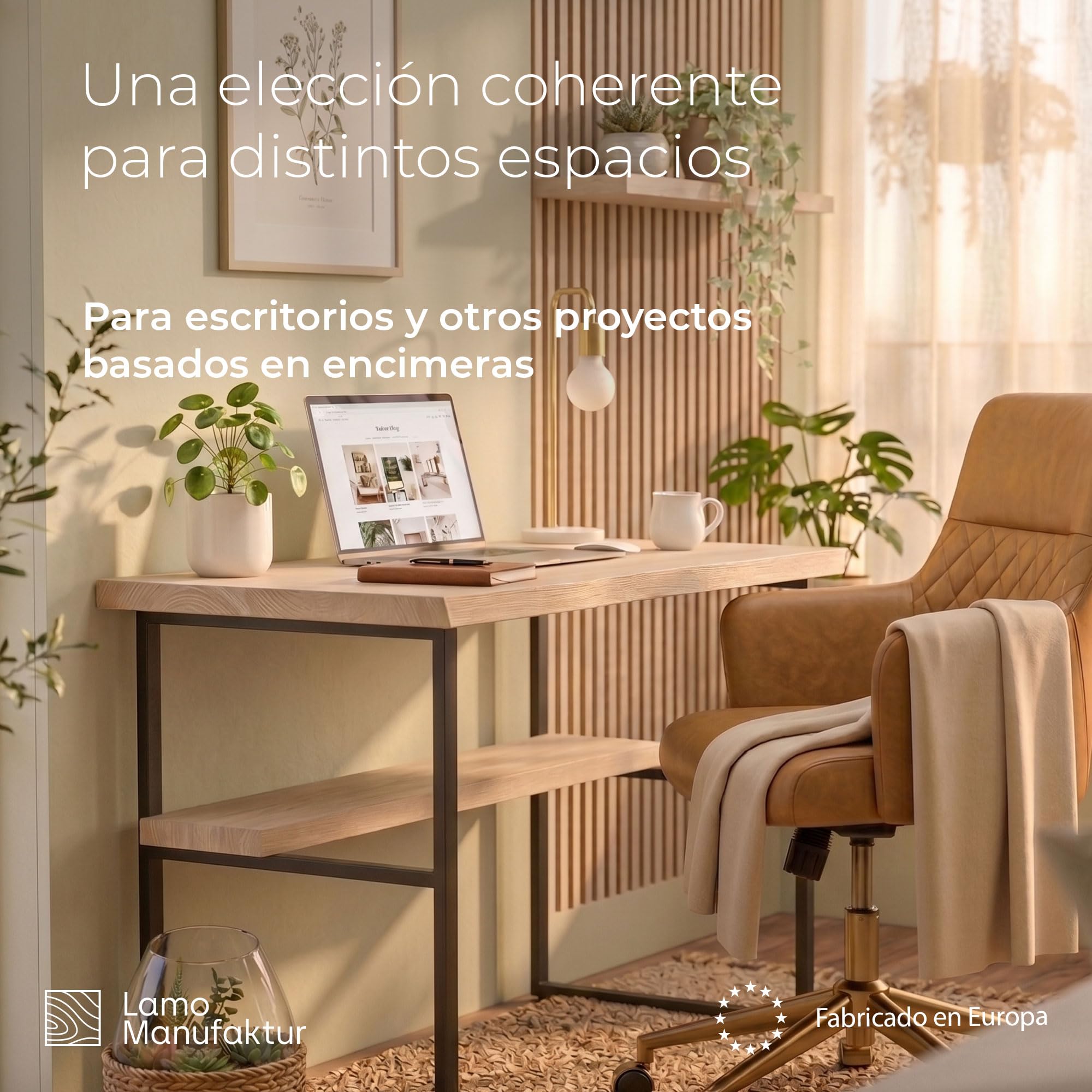 LAMO MANUFAKTUR Soporte para encimera de lavabo 40x80cm antracita set 2 piezas - Patas para mueble de baño industrial de metal con tornillos Fischer - Estructura para lavabo sobre encimera y empotrado