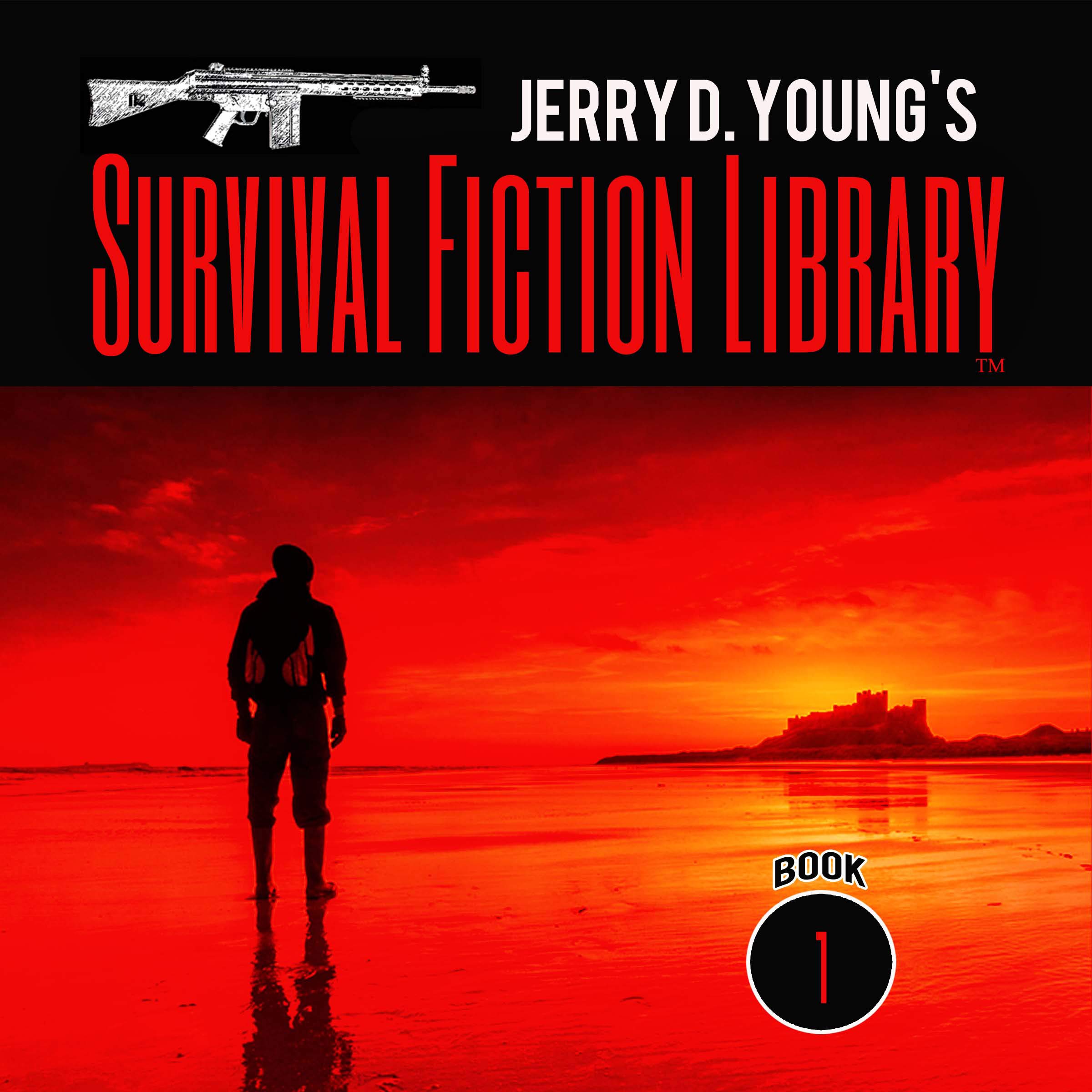 Cover art for Jerry D. Young's Survival Fiction Library: The Hermit