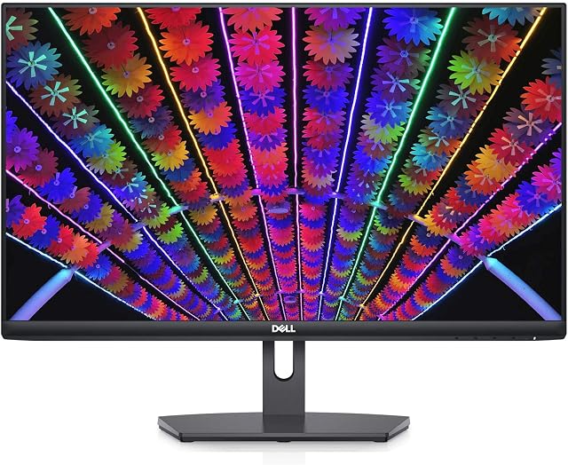 Dell S2421NX 24 Inch Full HD (1920x1080) Monitor, 75Hz, IPS, 4ms, AMD FreeSync, Ultrathin Bezel, 2x HDMI, 3 Year Warranty, Black