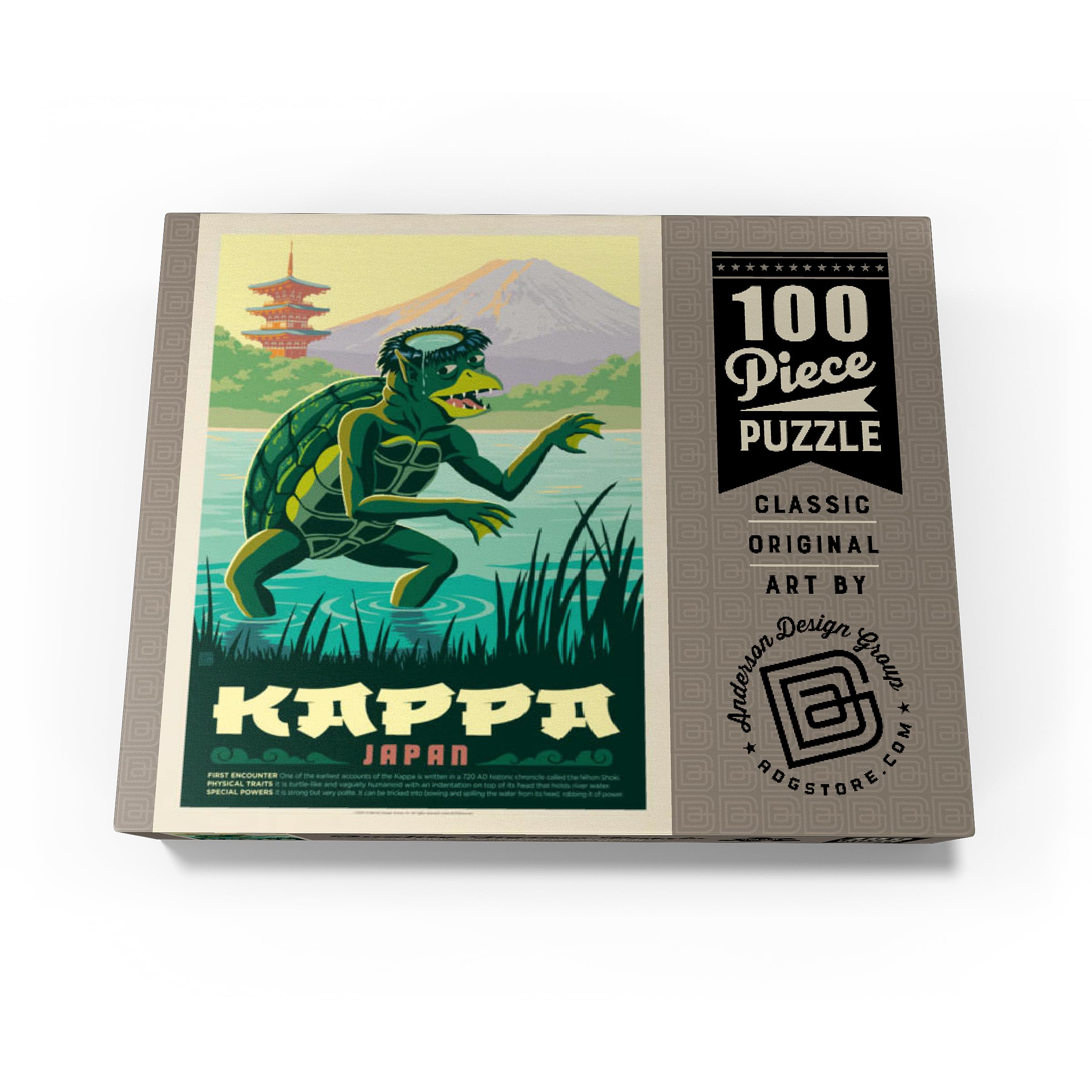 Mythical Creatures: Chupacabra 1000-Piece Jigsaw Puzzle - Vintage Poster Art, Made In USA