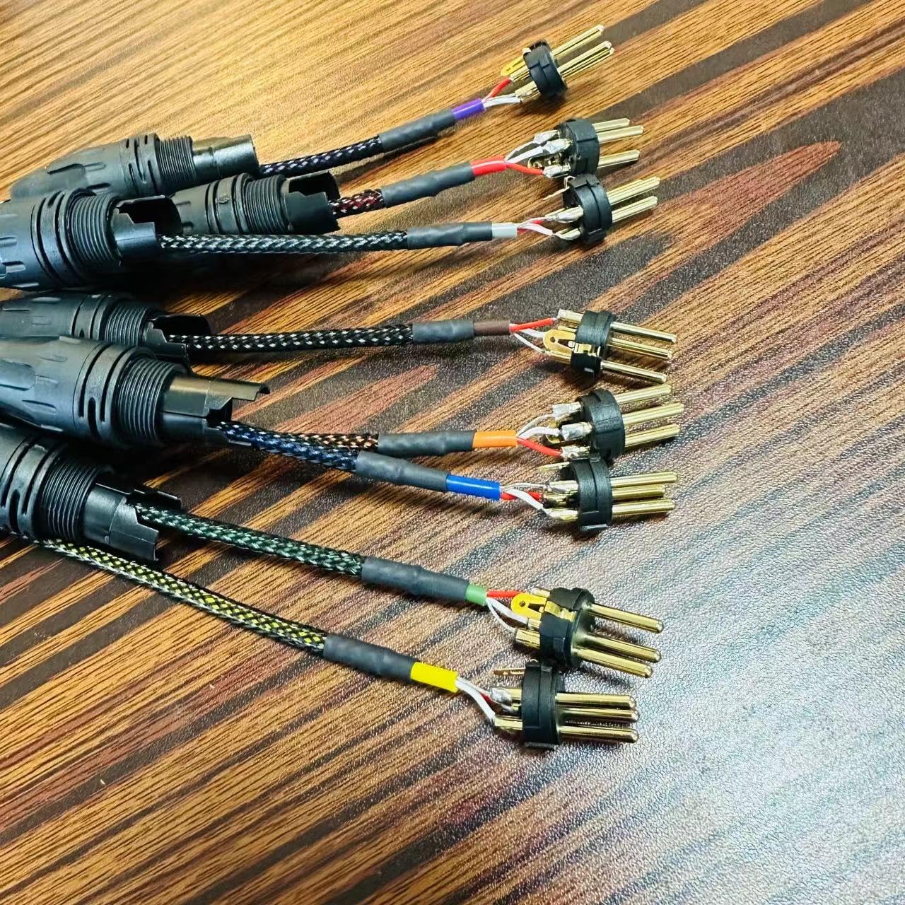 Cable de serpiente DB25 macho a XLR macho, DB25 macho a 8 canales XLR macho de 3 pines, cable de serpiente equilibrado D-Sub de audio analógico de PVC de alta protección, cable modular de