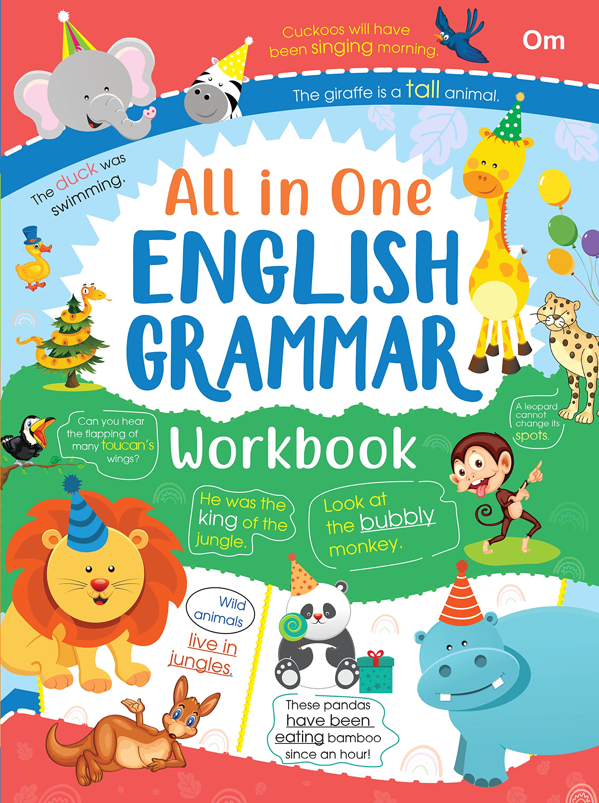 Om Books International English Grammar : Hammer Your Grammar Activity Workbook Grade-3 main image 0