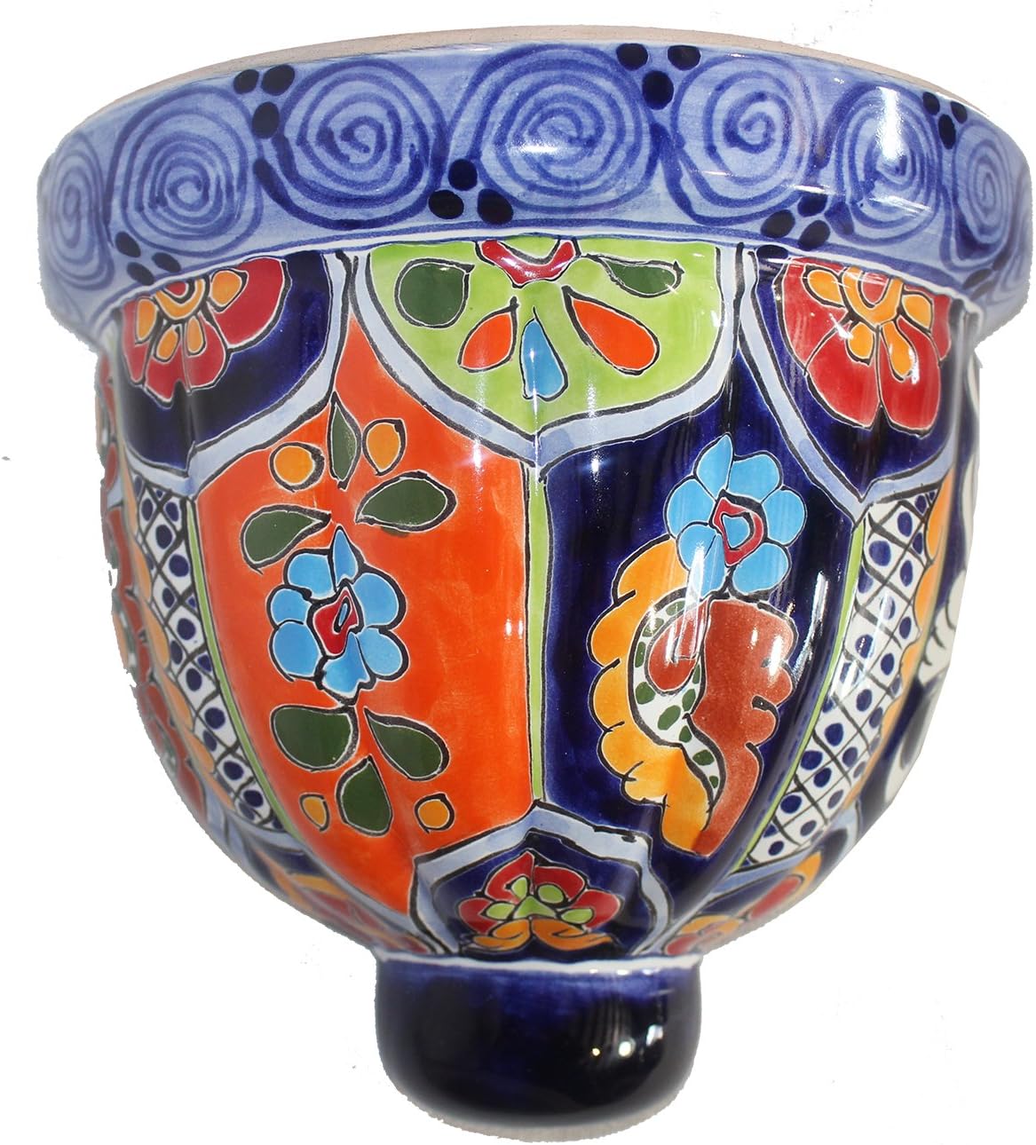 Talavera Medium Wall Planter - 8.50" x 8"