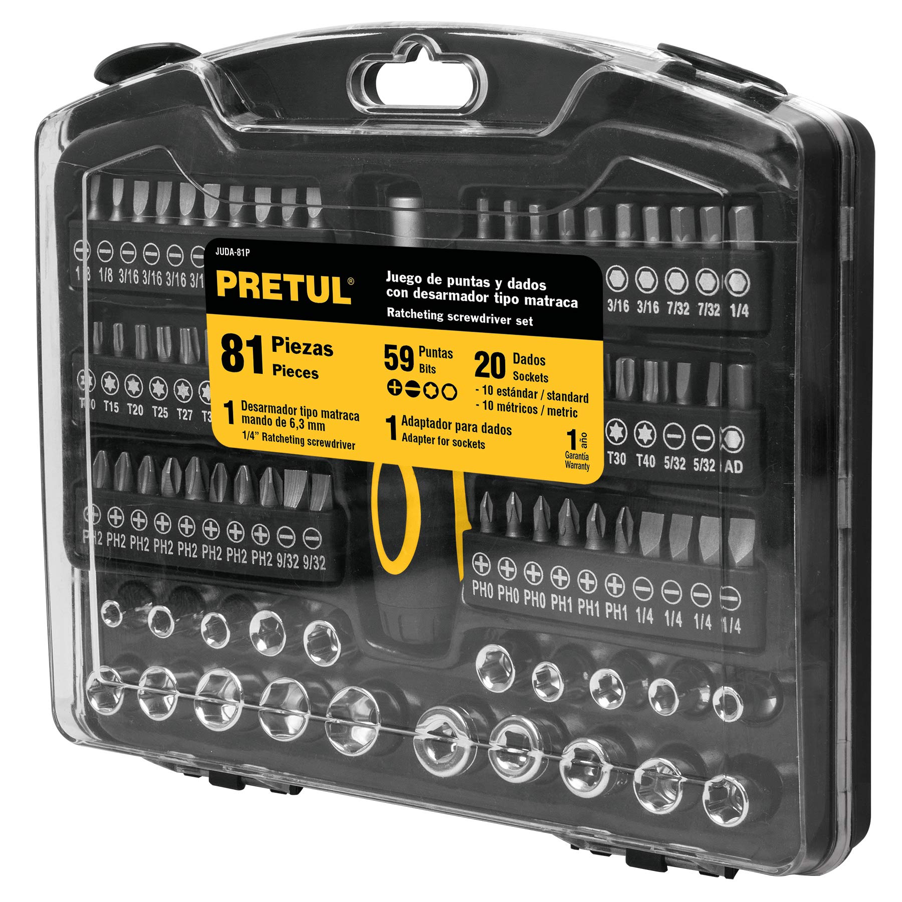 Craps, 81 pieces, Pretul