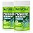 NATURELO Probiotics for Digestive Health - 50 Billion CFU, 11 Strains, Daily Use Supplement - Boosts Immune System, Delayed Release, No-Fridge, 60 Vegetarian Capsules (Pack of 2)