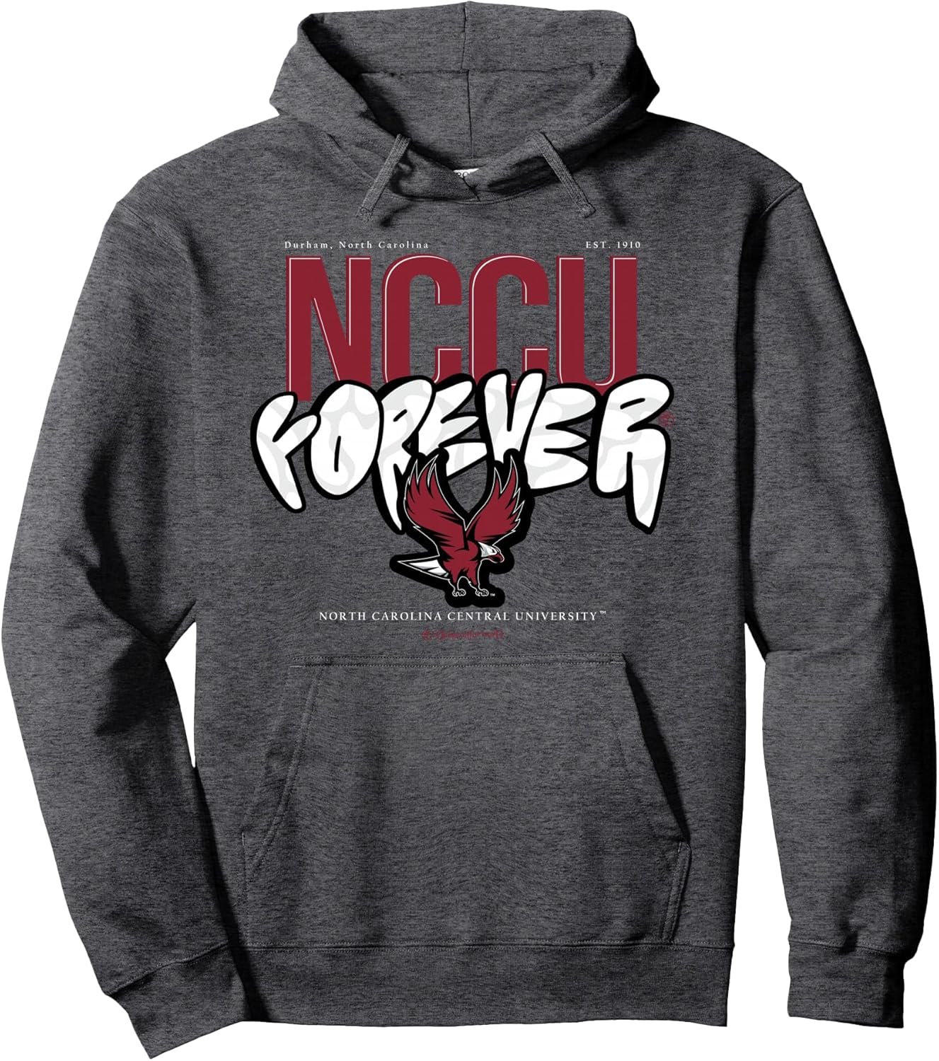The Yard Essentials - North Carolina Central - NCCU Forever Pullover Hoodie