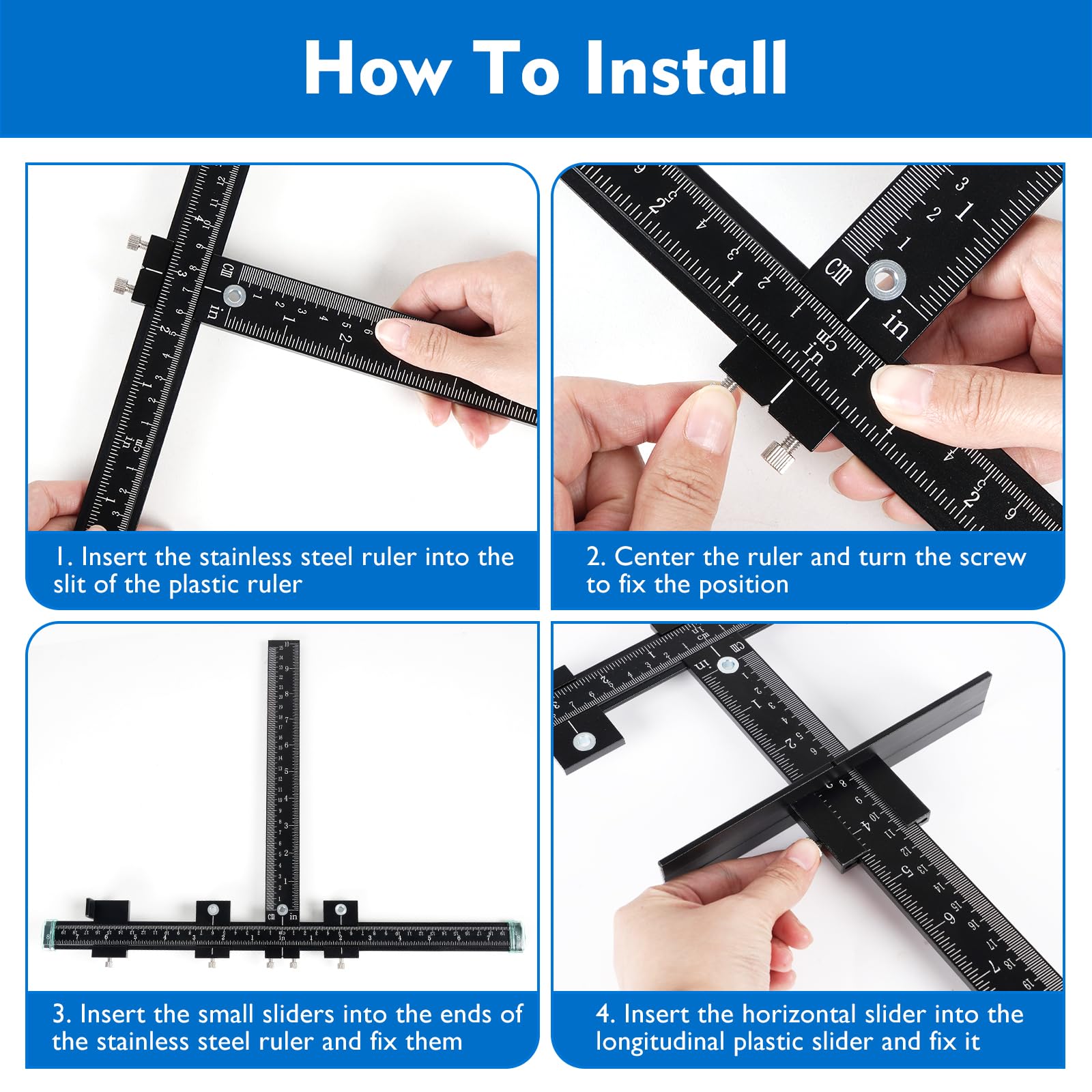 Gabarit De Quincaillerie D'armoire, En Alliage D'aluminium Amélioré
