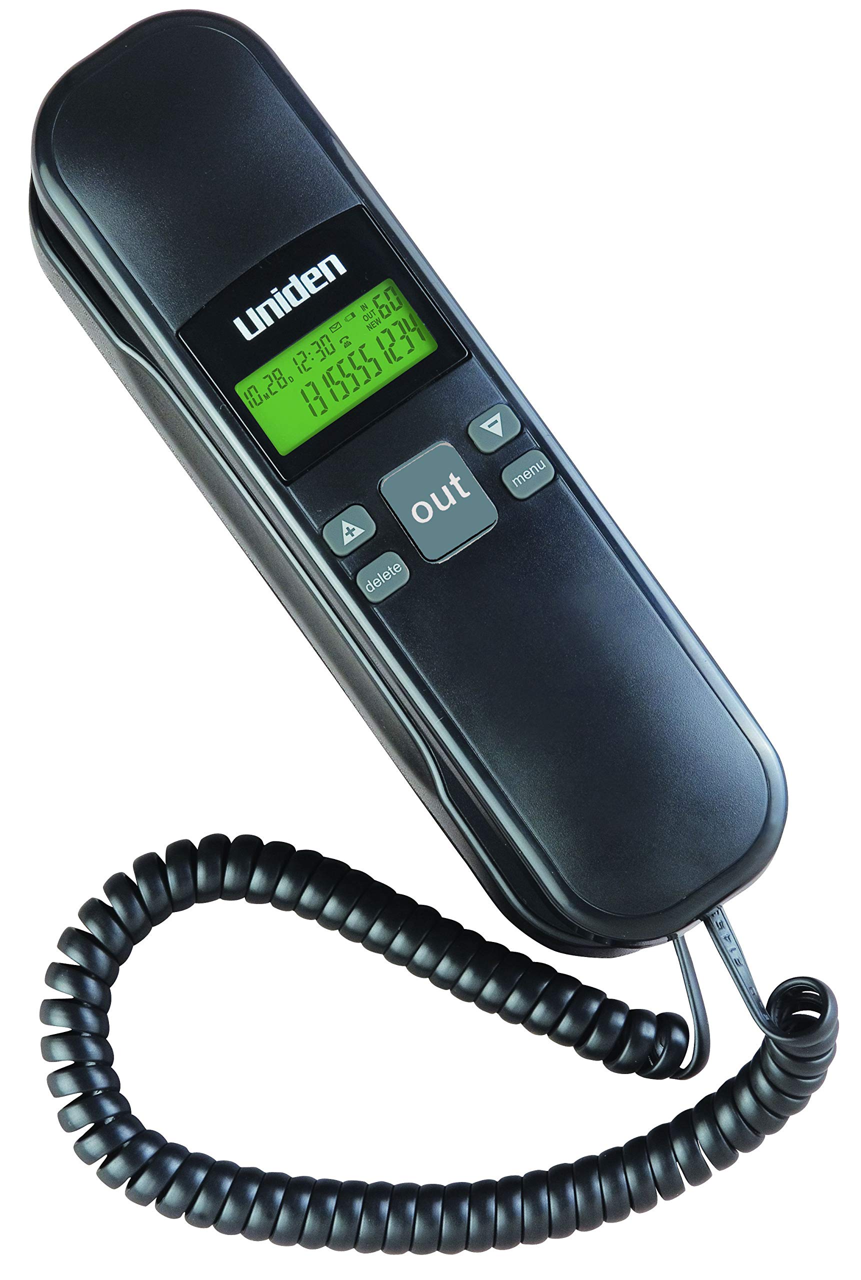 Uniden AS7103 Trimline Caller ID FSK/DTMF-Black-image-17