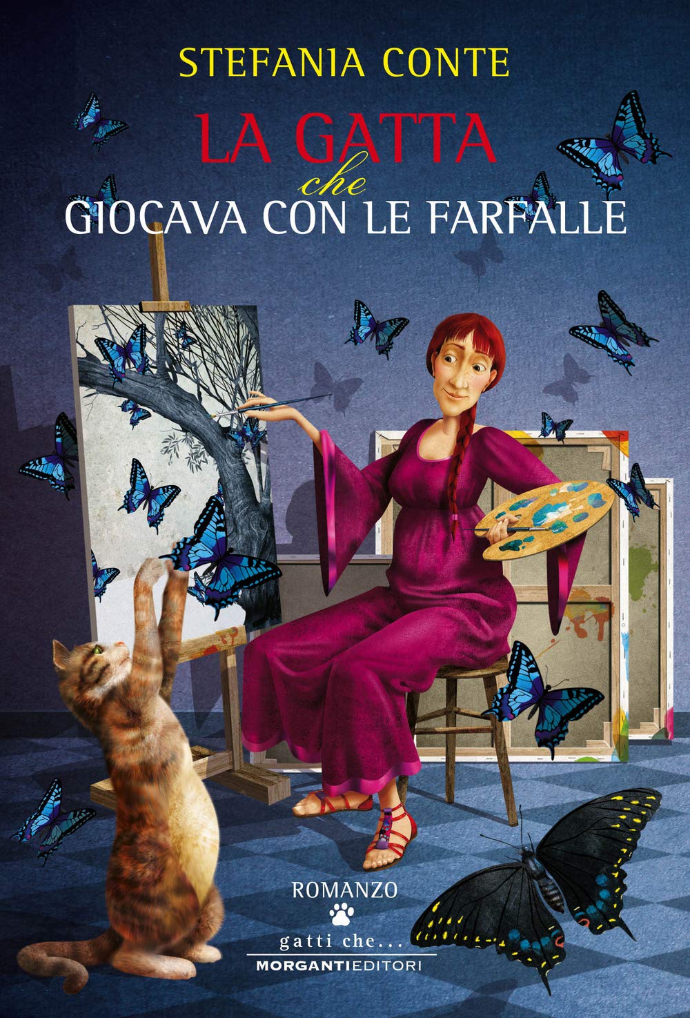 La Gatta Che Giocava Con Le Farfalle - 4