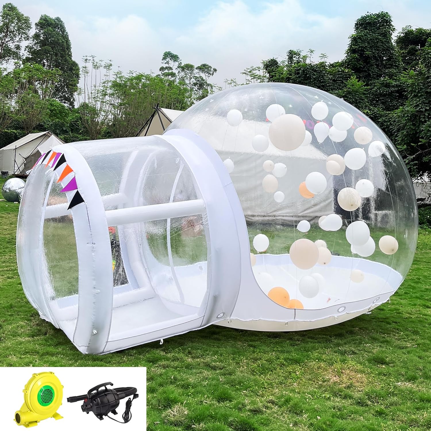 Inflatable Bubble Balloon House with Pump