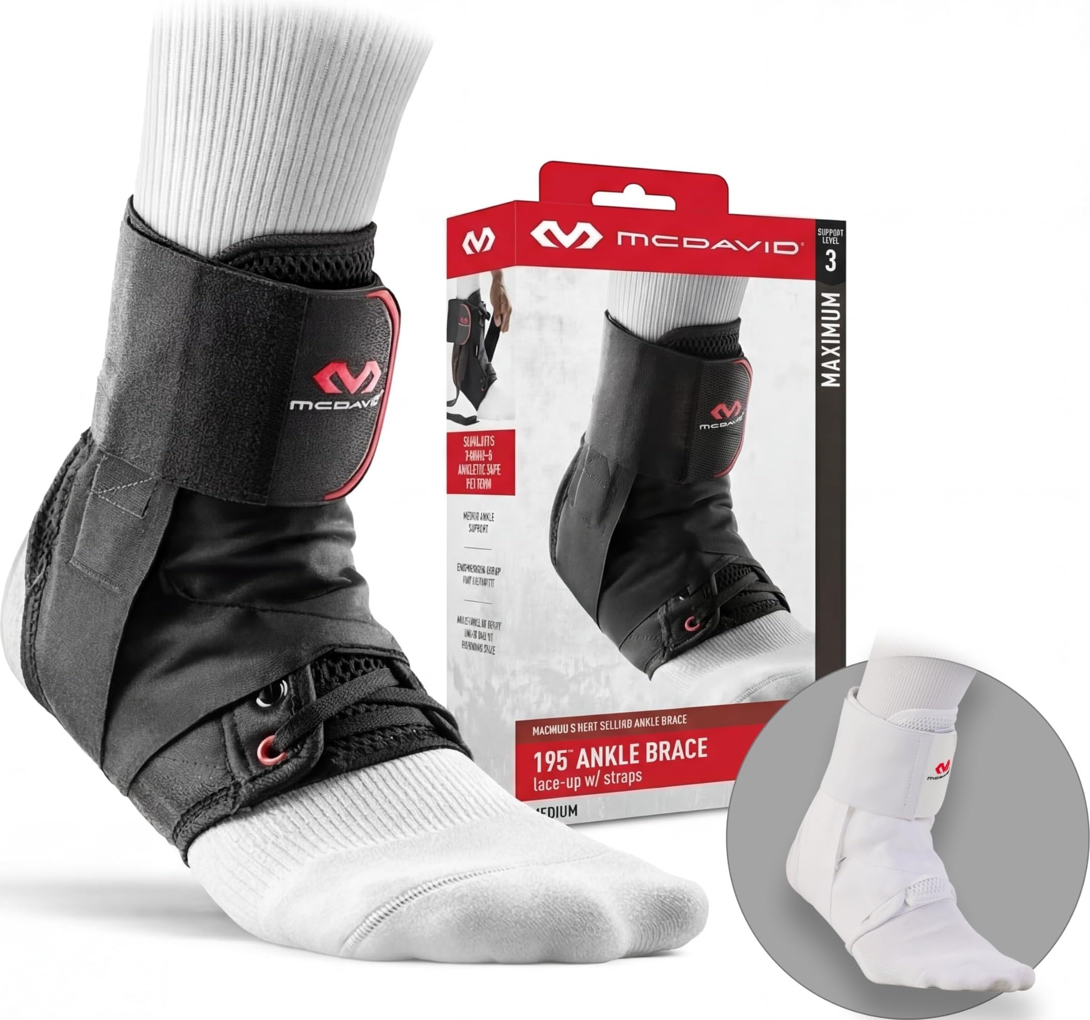 McDavid Lace-Up Ankle Brace