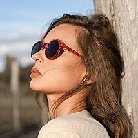 Vista 10 de ZENOTTIC Lentes de sol redondos polarizados, elegantes lentes de sol para hombres y mujeres, retro clásicos, selección de varios estilos