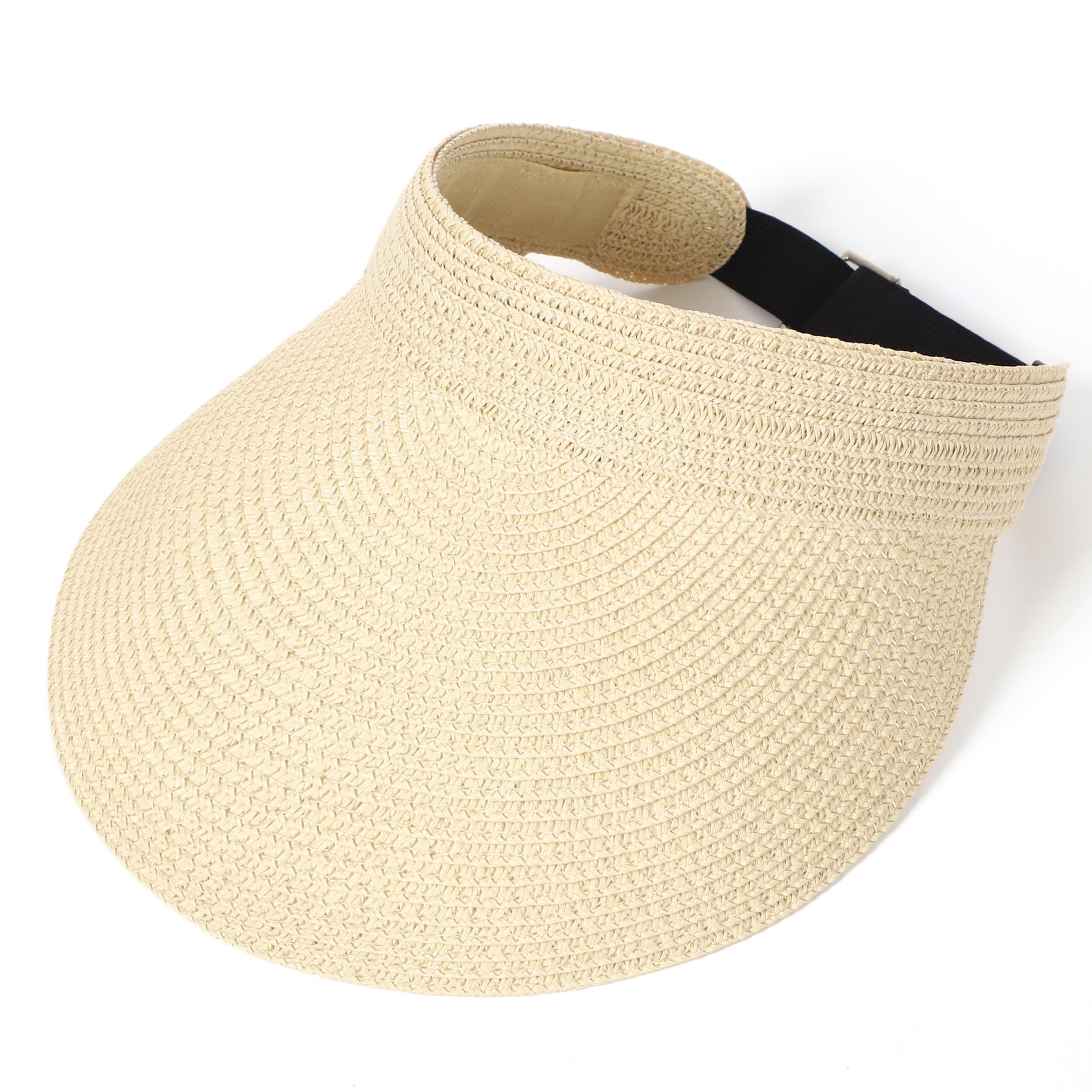 sy soul young Sonnenhut Damen Sommer Strohhut faltbar uv Schutz 50 Sun hat