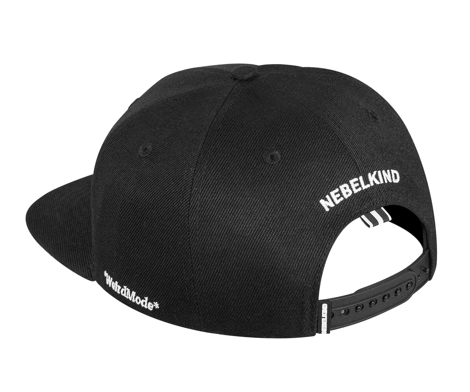 Nebelkind Gorra-Snapback Cap Nergo, Hombre Mujer Unisex, Talla Unica, tamaño Ajustable, Gorra de béisbol Moda, Estilo Streetwear, Gorras de béisbol con Visera Recta