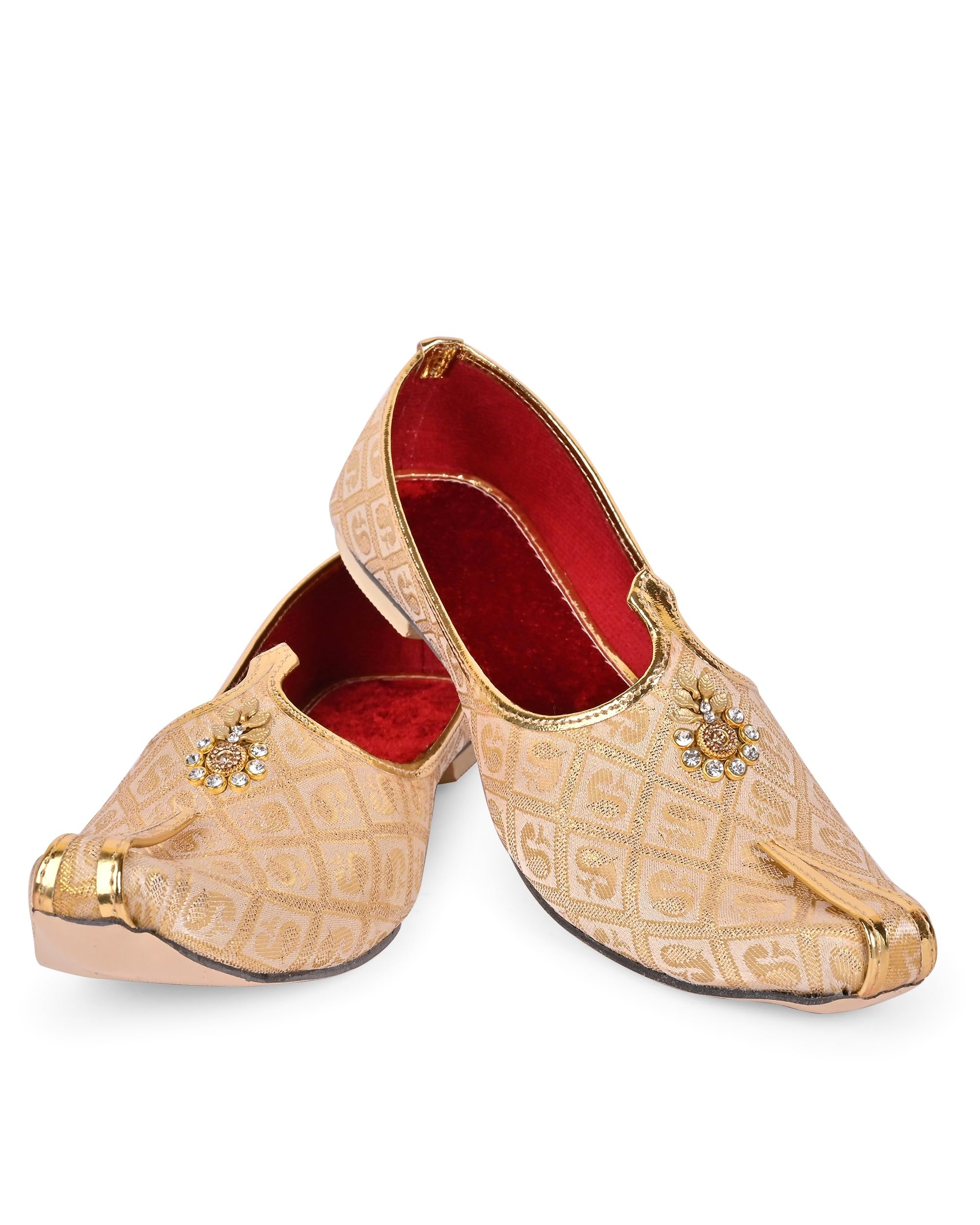 Royal Khwaab Mens Wedding Juttis/Punjabi Jutti & Sherwani Juti, Pure Traditional & Stylish Ethnic Mojaris/Wedding Shoes 100% Comfortable & Handcrafted RK-J4(B1)-11 (B0C2ZMK7DW) Amazon Price History, Amazon Price Tracker