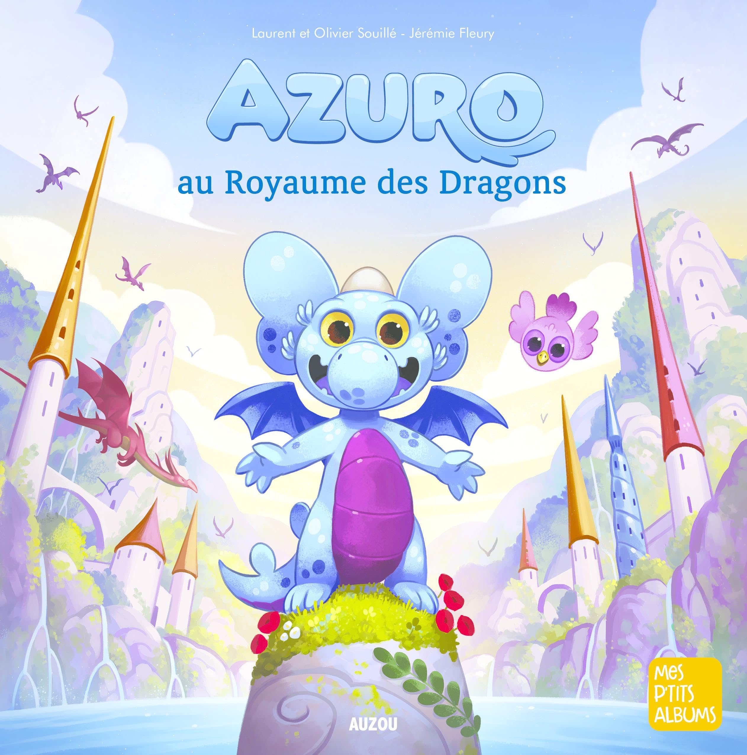 Cover art for Azuro au royaume des dragons