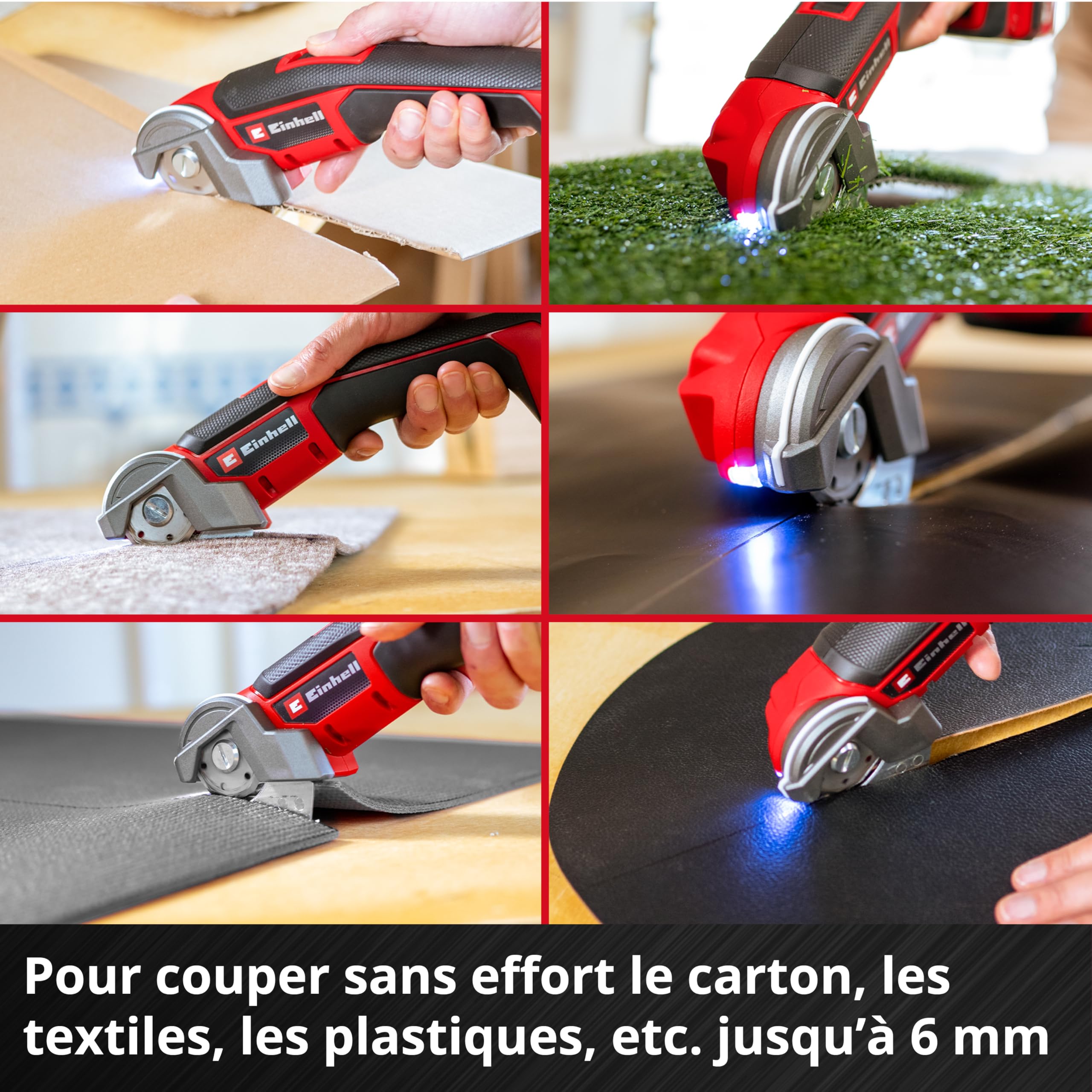 Einhell Cutter rotatif électrique sans fil TE-UC 18/6 Li-Solo