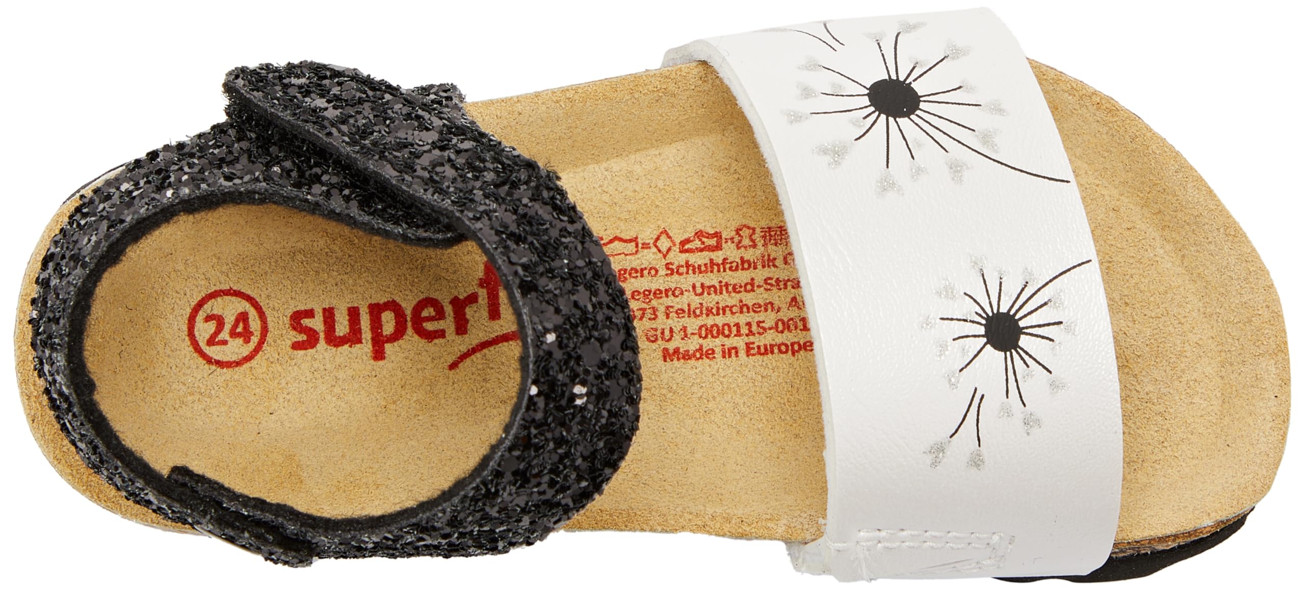 Superfit Fussbettpantoffel, Sandali Bambine e Ragazze