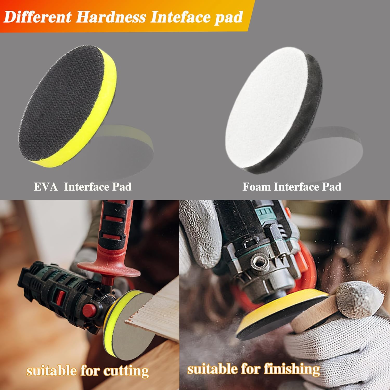 134Pcs Sandpaper 3Inch Sanding Disc Drill Polishing Kit, Wet Sanding Paper Headlight Restoration Kit, 60-10000Grit Hook & Loop Sandpaper Set for Car Wood Metal Glass Resin Expoxy