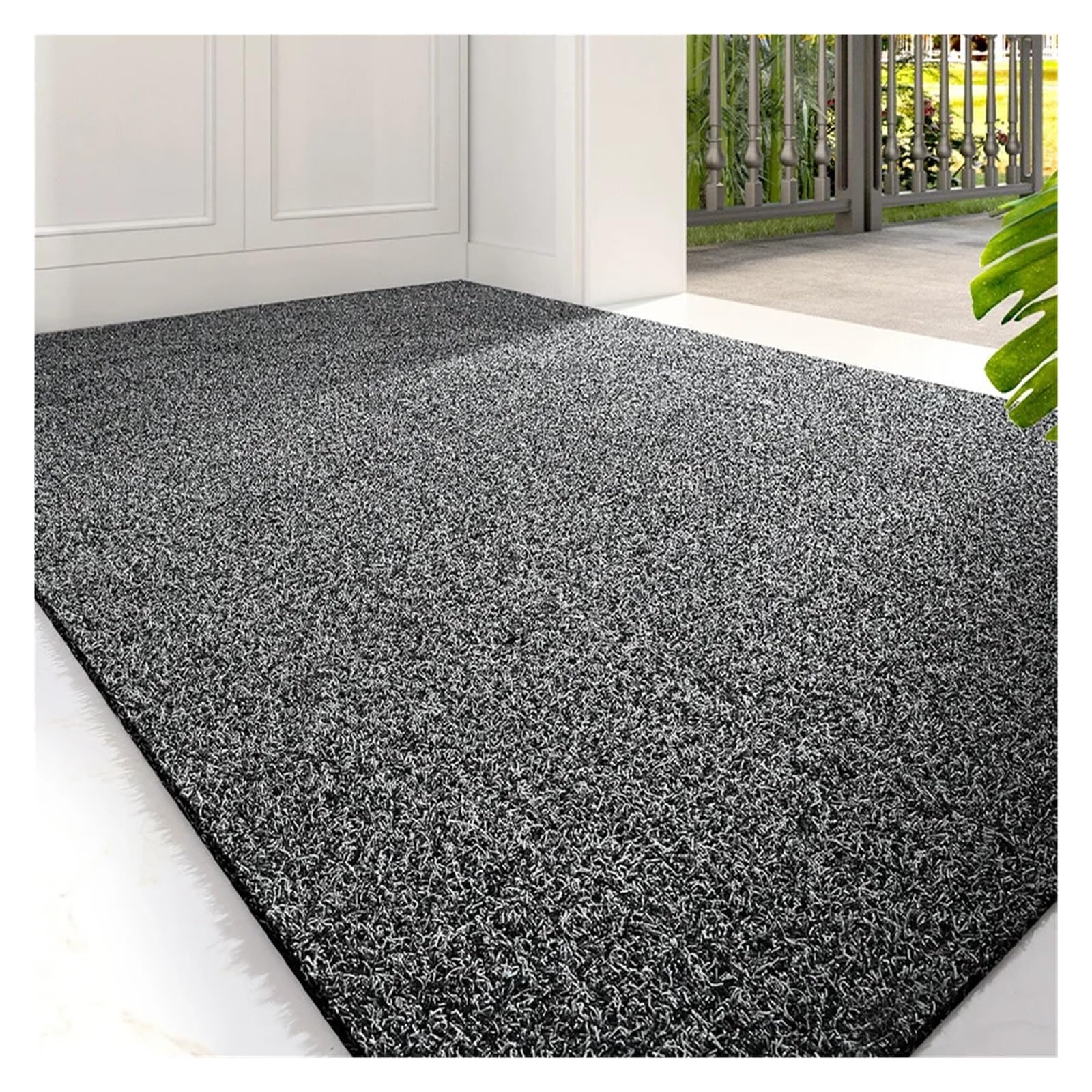 Alfombra de entrada para el hogar que elimina la arena del calzado