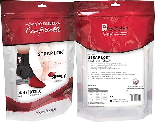 Miniatura 9 de Swede-O Strap Lok Tobillera, negro, XL