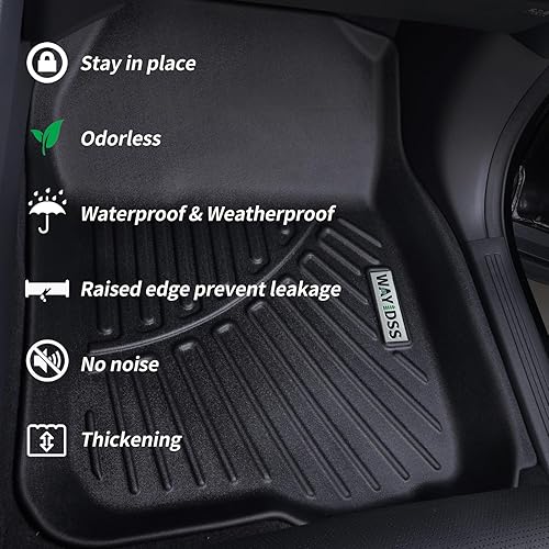 Miniatura 5 de Alfombrillas personalizadas para Toyota Grand Highlander 2024 (incluye híbrido) y Lexus TX, juego completo de 1, 2 y 3 fila, forro de TPE para todo