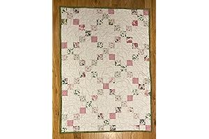 Rosa's Irish Chain Houndstooth Baby Quilt Kit