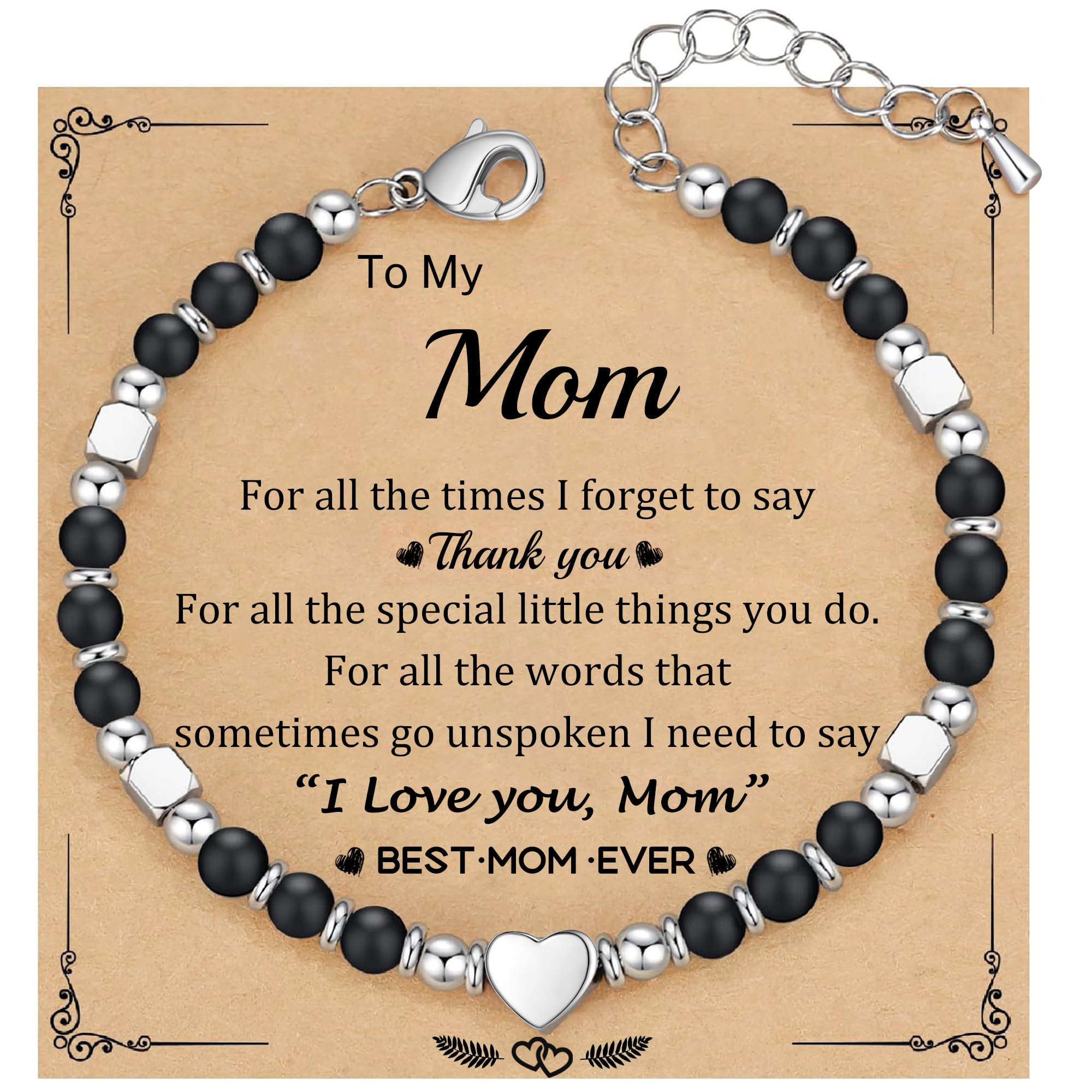 Best Friend Bracelet Gifts for Women Sister Bestie, Christmas Gift for Teens Mom Daughter Granddaughter Birthday Gift for Her Stocking Stuffers