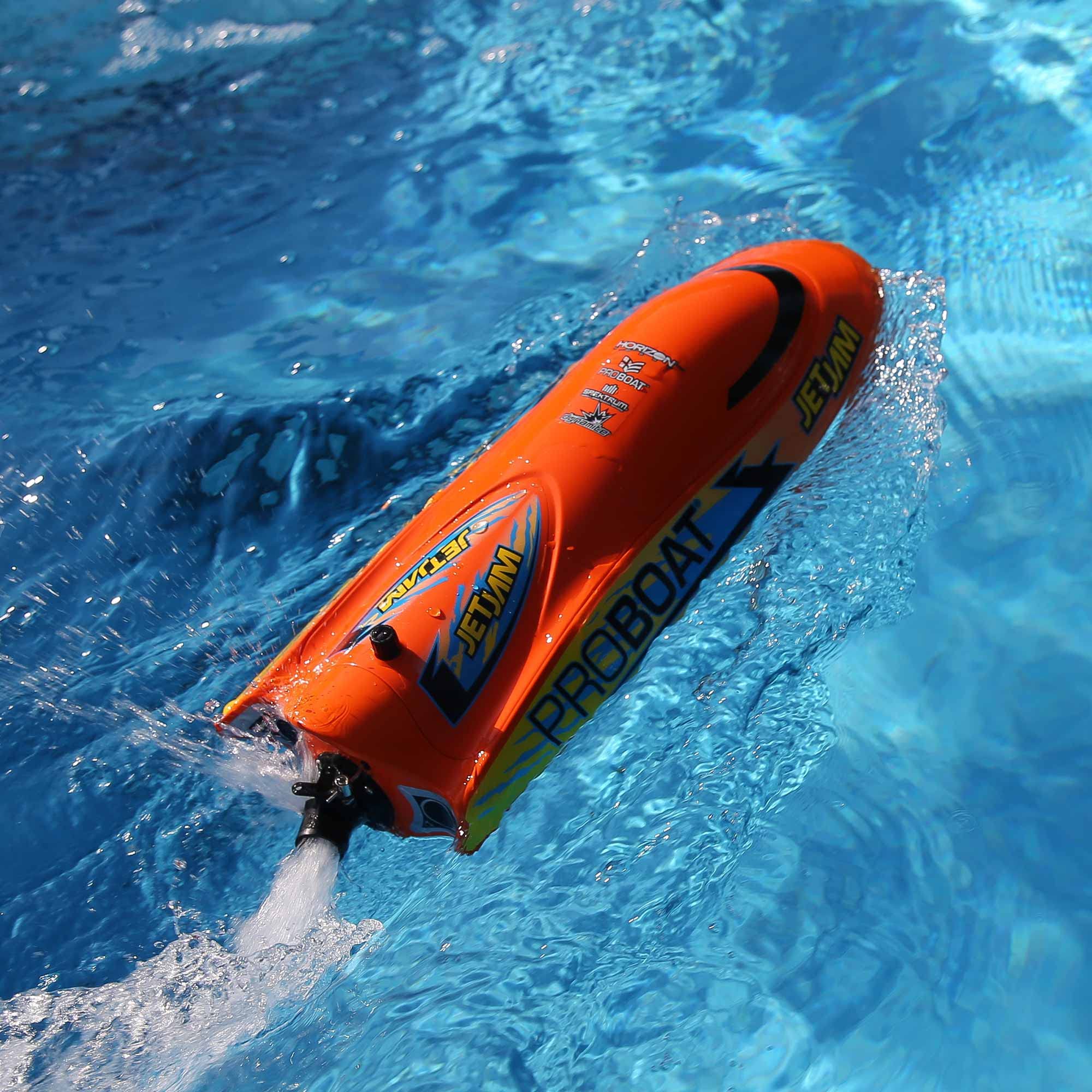 Horizon Hobby Proboat Jet Jam V2 - Piscina autoportante (12", cepillada), Color Naranja