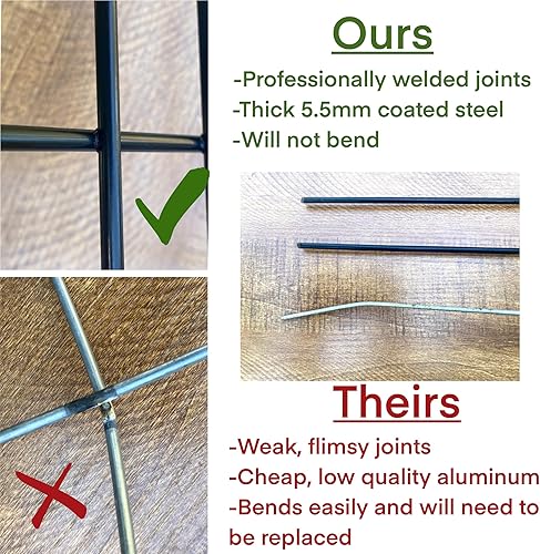 Miniatura 6 de Cercas anticriaturas  Valla de jardín de barrera de animales sin excavación  Cerca decorativa para perros subterráneos para exteriores  Acero