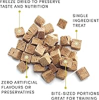 Vista 4 de Mini entrenadores de hígado de res liofilizado 1.8 oz