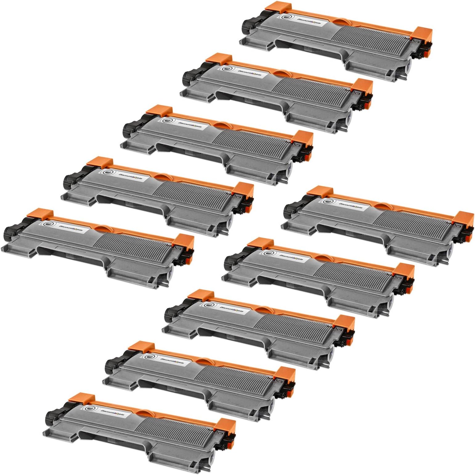 10 Pack TN450 InkBarn Premium Compatible Brother High Yield Toner Cartridges for DCP-7060D, DCP-7065DN, HL-2130, HL-2132, HL2230, HL-2240, HL2240D, HL-2242D, HL-2250DN, HL-2270DW, HL-2280DW, Intellifax 2840, Intellifax 2940, MFC-7240, MFC7360N, MFC-7460DN and MFC-7860DW Printers