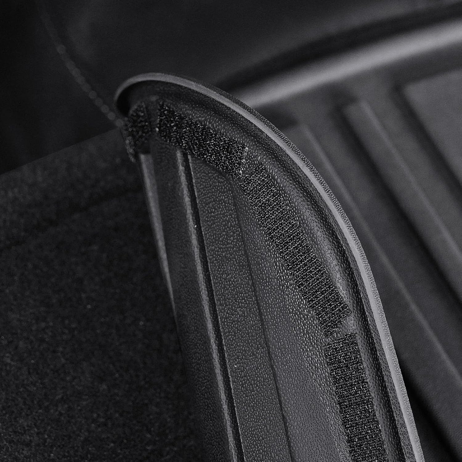Second Row Backrest Mats for 2020-2025 Kia Telluride Accessories 7 Seater, All Weather TPE Back Seat Protector Replacement for Kia Telluride