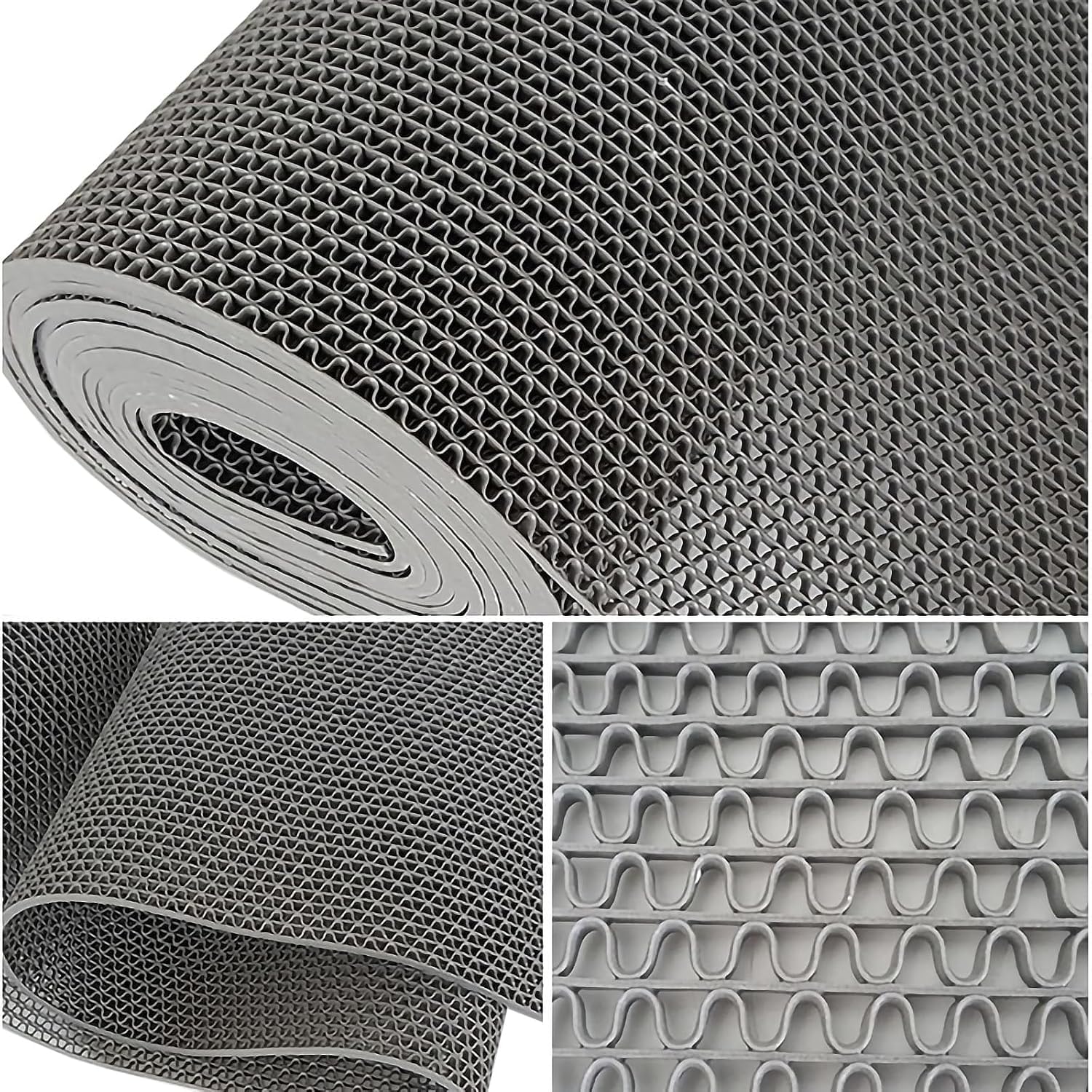 Tapis de drainage en maille PVC anti-glissade pour douches et piscines