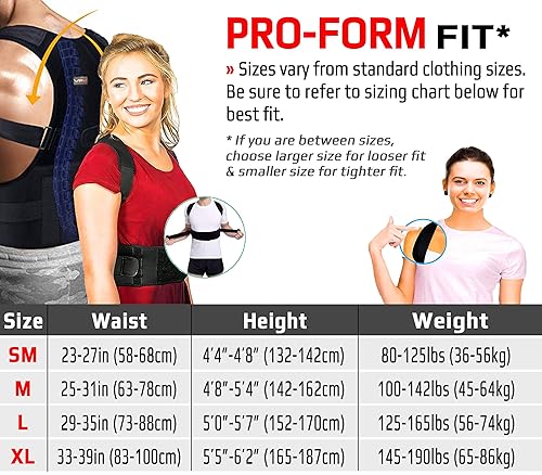 Miniatura 3 de Corrector de postura VPX magnético para hombre y mujer, soporte de espalda acolchado totalmente ajustable, enderezador, entrenador, alivio del dolor