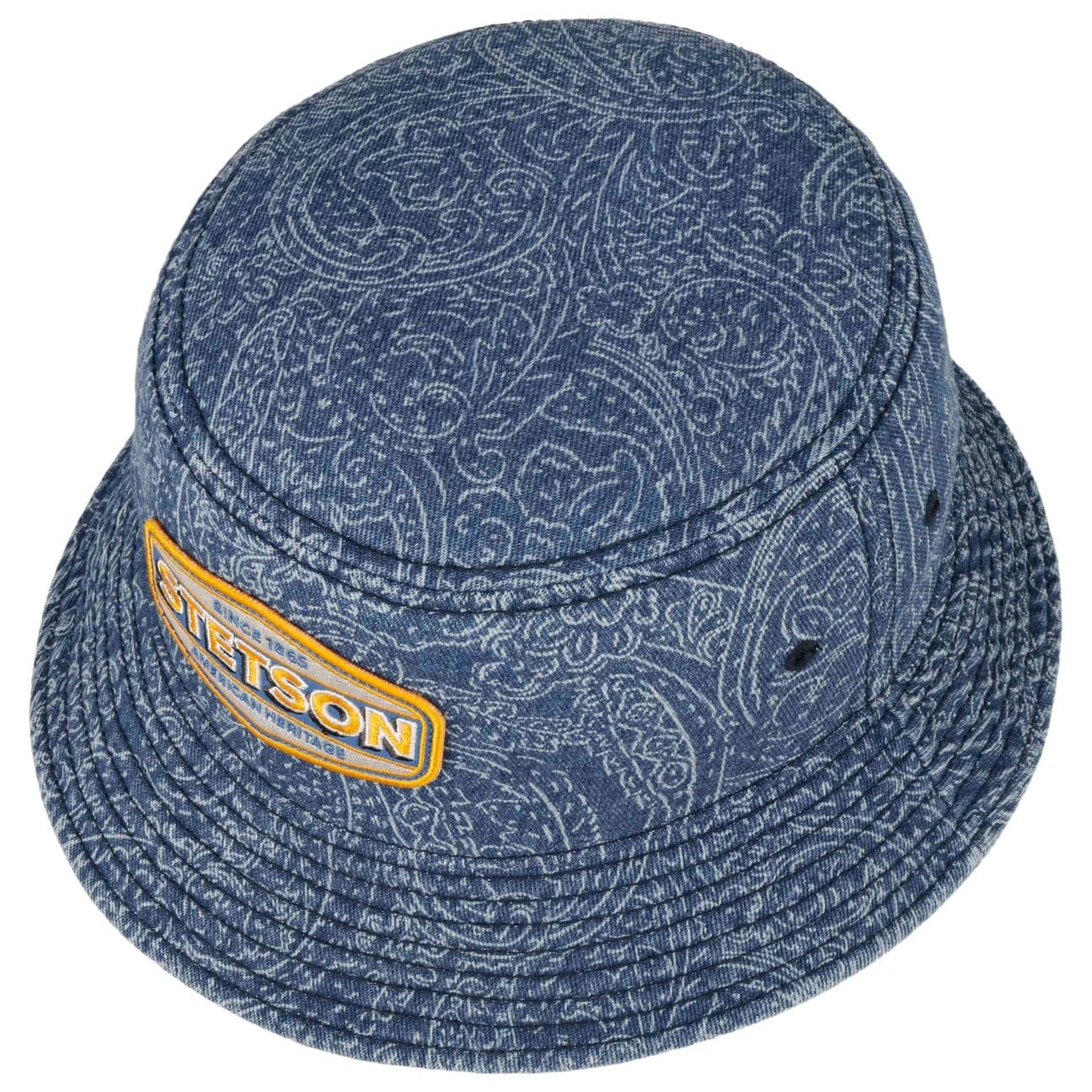 Stetson Paisley Logo Bob Pliable Unisexe Printemps Ete