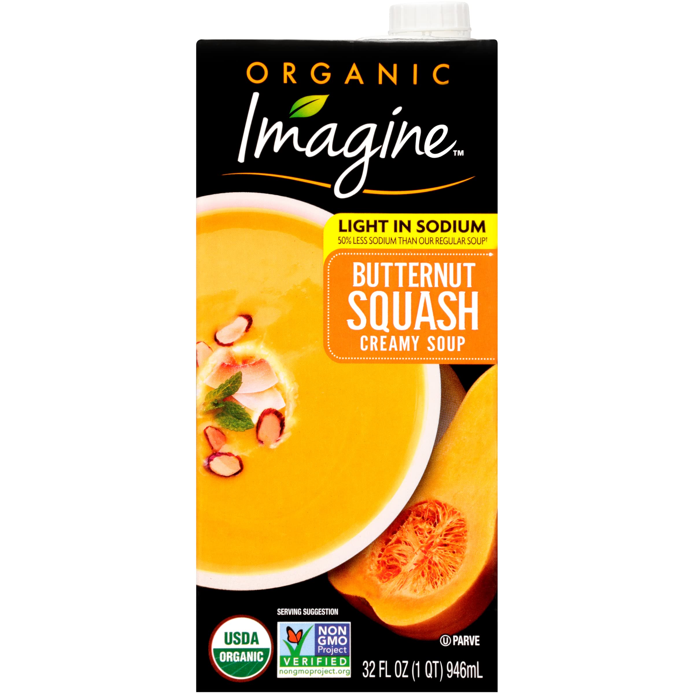 Imagine Organic Light In Sodium Butternut Squash Creamy