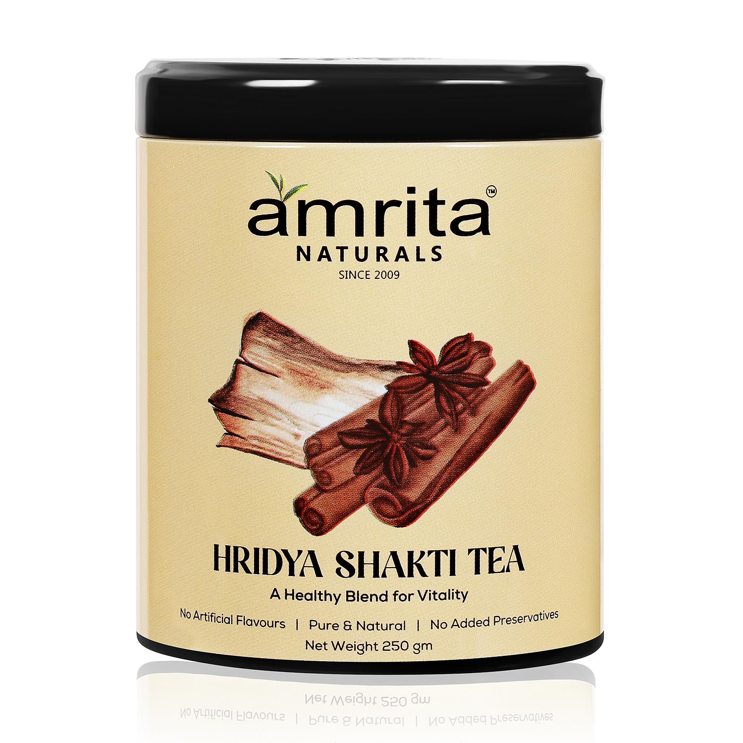 Hridya Shakti Herbal Tea for Boosting Weight Management Blend Relaxation and Digestive Aid, 500gram