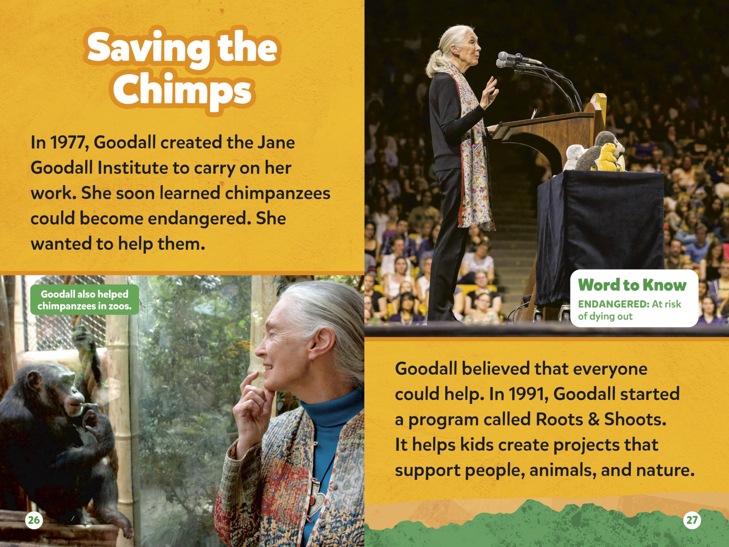 Jane Goodall (National Geographic Readers, Level 1)